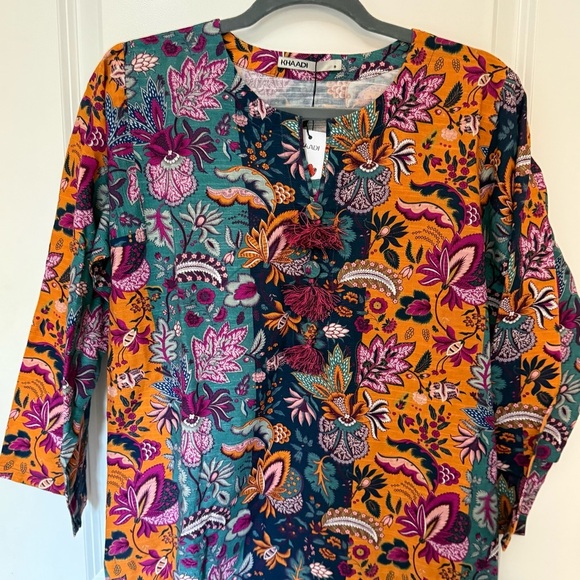 Khaadi Multicolor Print Cotton Kurta - Picture 4 of 14